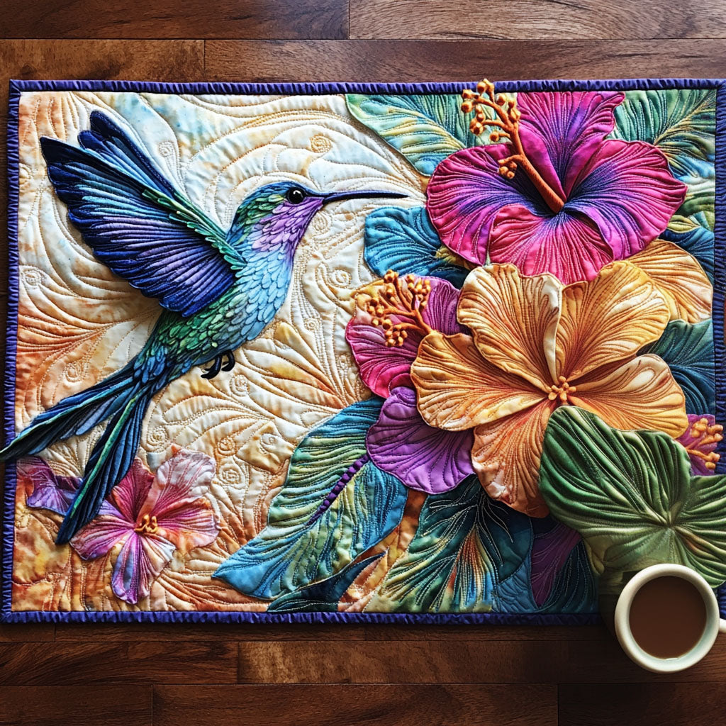 Kolibri Blütenserenade Untersetzer