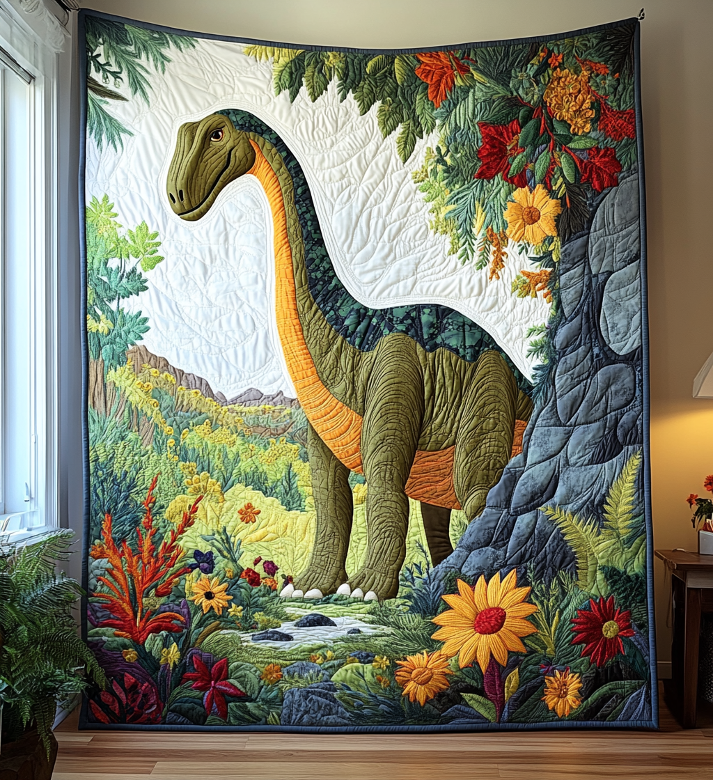 Dinosaurier im Wald Kunst Hängend