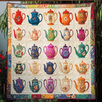 Garten der Teekannen Kunst Hängend