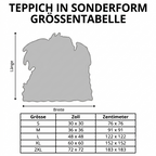 Schildkröte Herzform Küstenleben Sonderform Decke