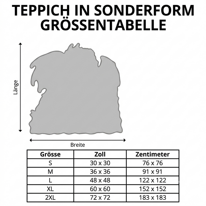 Türkiser Tintenfisch Maritim Sonderform Decke