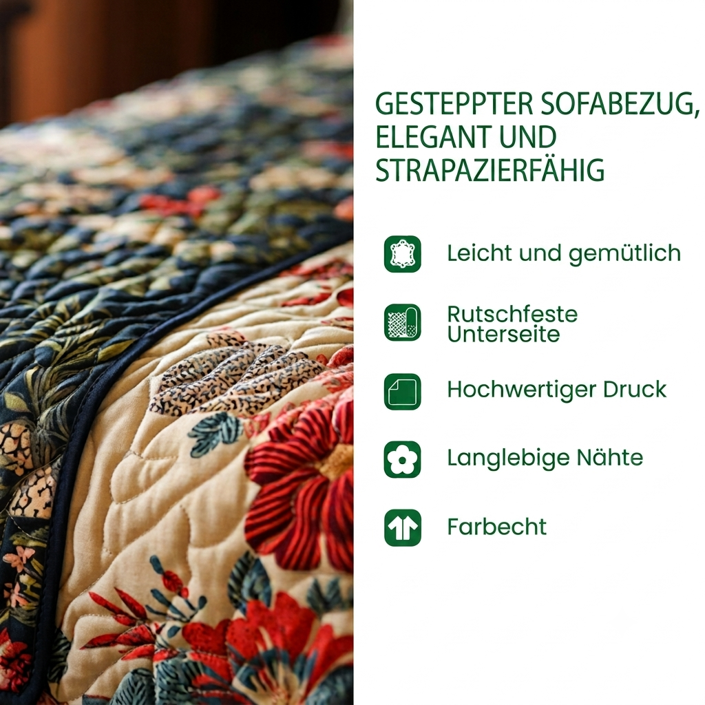 Alpenpferde Bergwald Sofaüberwurf