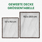 Leuchtende Sonne Gezeiten Gewebt Sofadecke