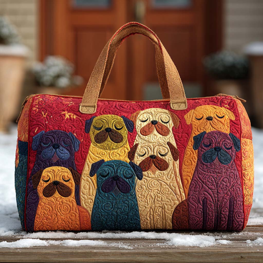 Reisetasche – Kichernder Mops