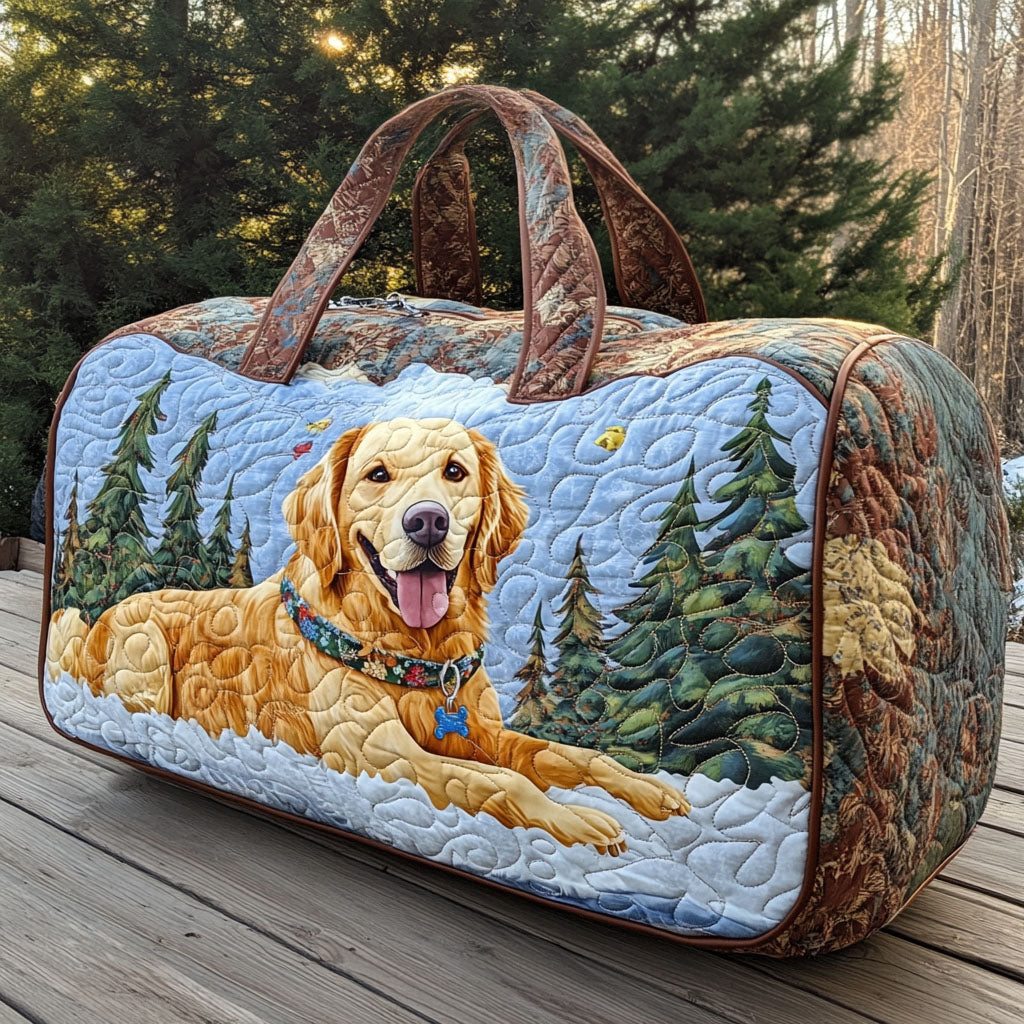 Reisetasche – Goldener Begleiter