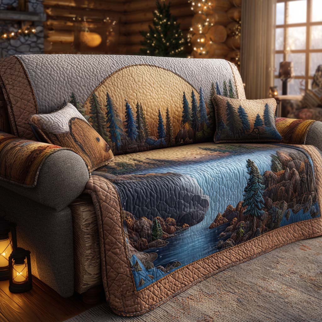Bär Mondwald Sofaüberwurf