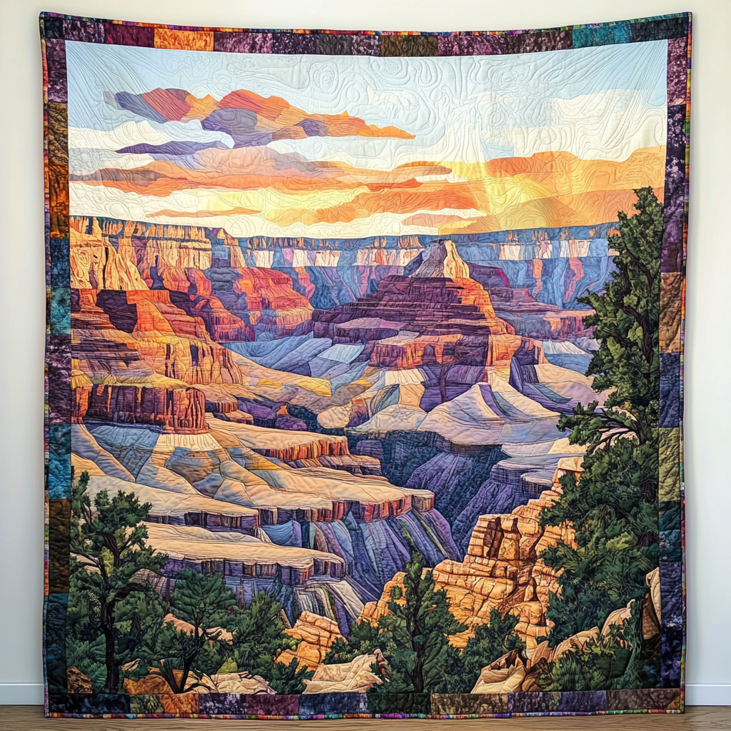 Grand Canyon Sonnenuntergang Kunst Wandbehang