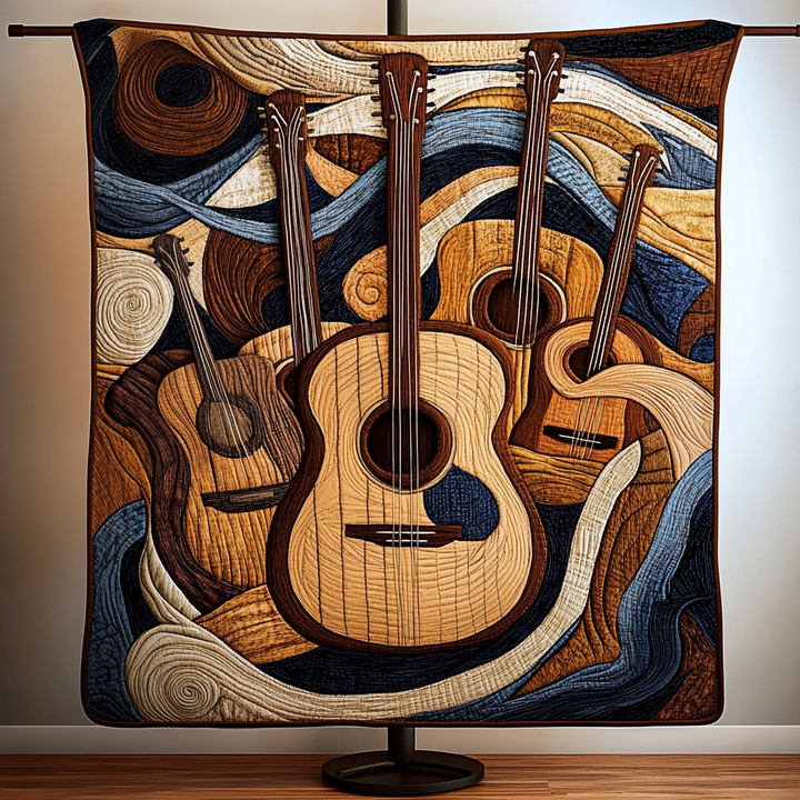 Akustische Gitarre Holzkunst Decke
