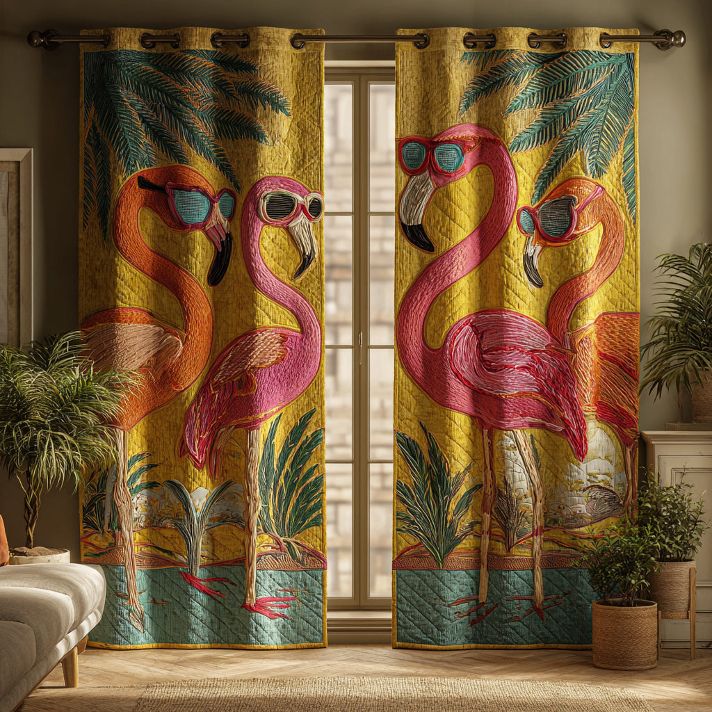 Havanna Flamingo Vorhänge