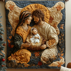 Heilige Familie Krippe Decke