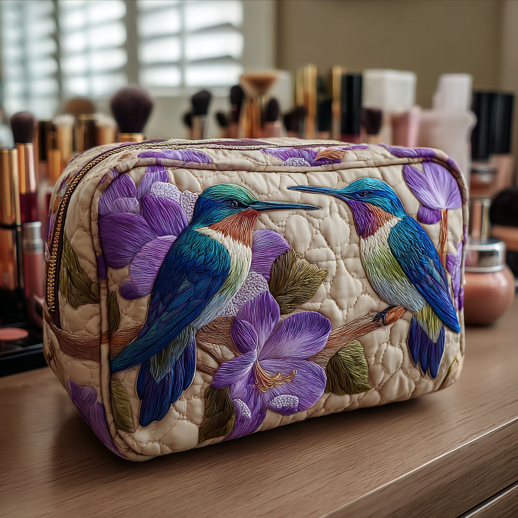 Kosmetiktasche – Kolibriglück