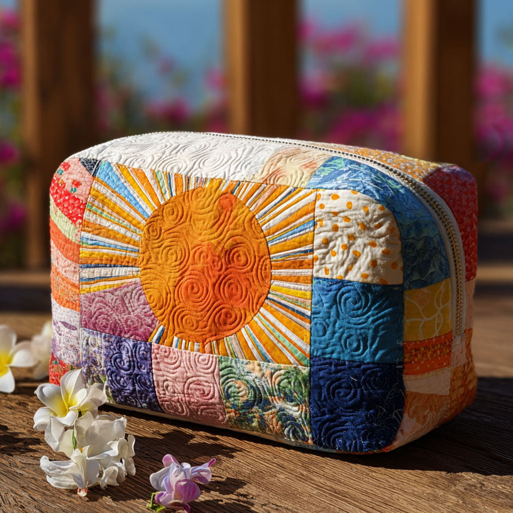 Kosmetiktasche – Faule Sonne