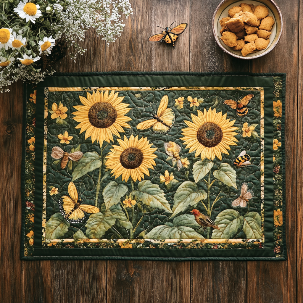 Liebenswerte Sonnenblumen Untersetzer