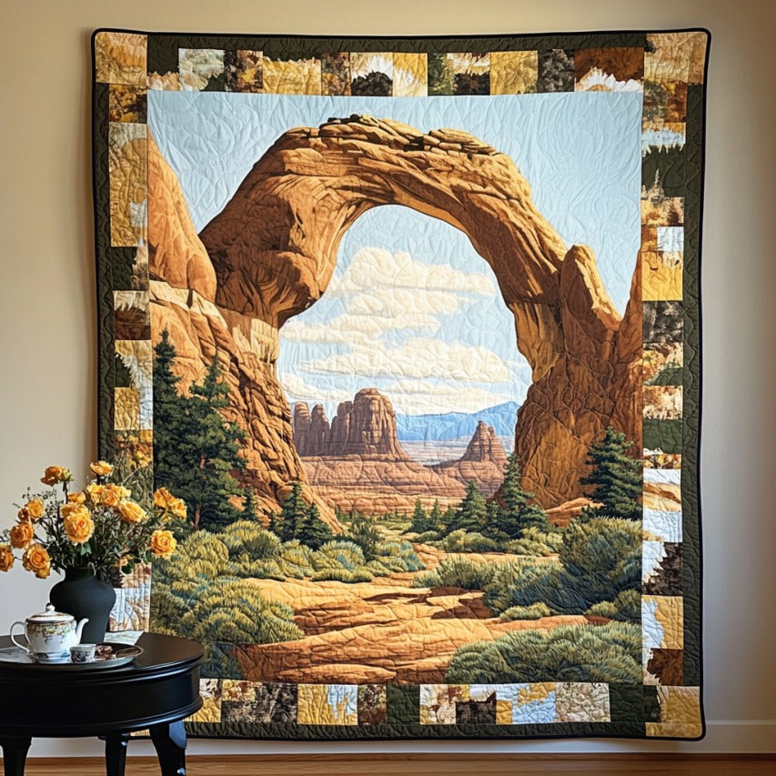 Majestätischer Felsbogen Kunst Hängend