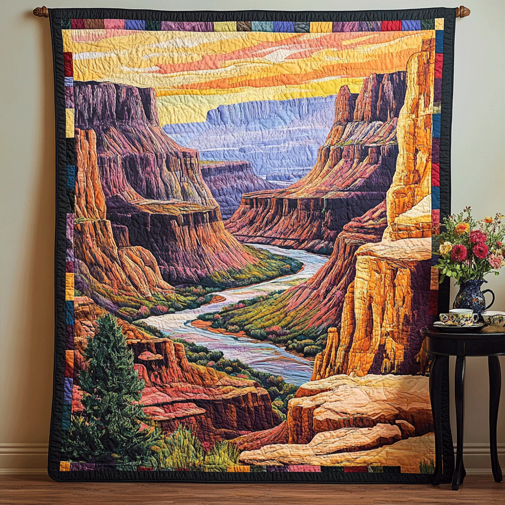 Majestätische Schlucht Kunst Wandbehang