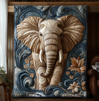 Mitternachtselefant Relief Decke