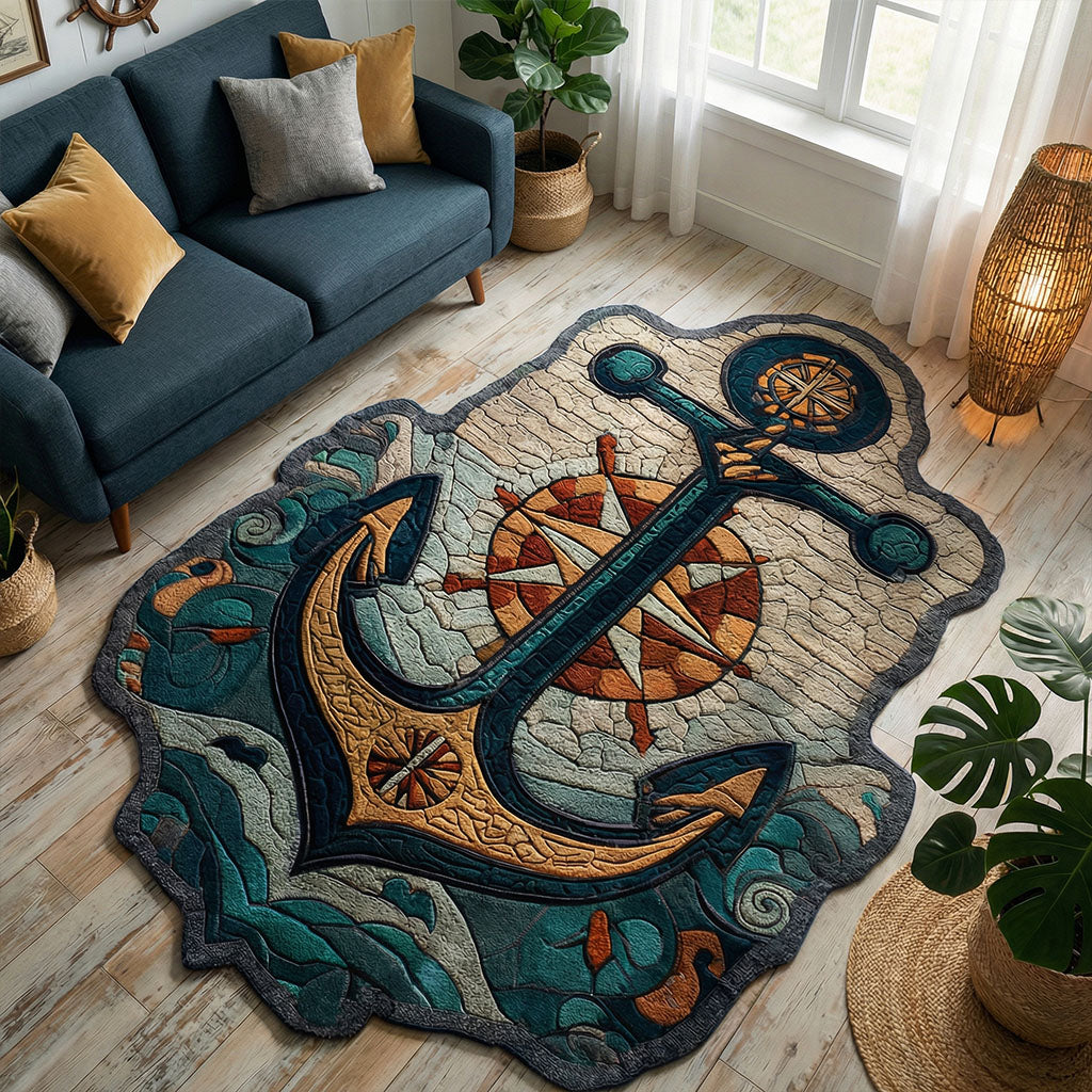 Maritimes Anker Mosaik Sonderform Decke