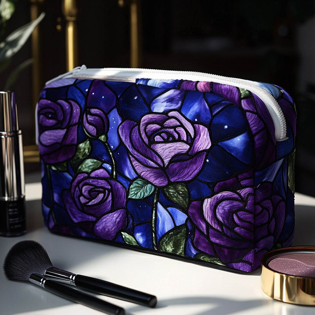 Kosmetiktasche – Mitternachtsrose