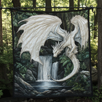 Mystischer Weisser Himmelsdrache Decke