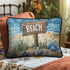 Strand Beach Schild Kissenbezug