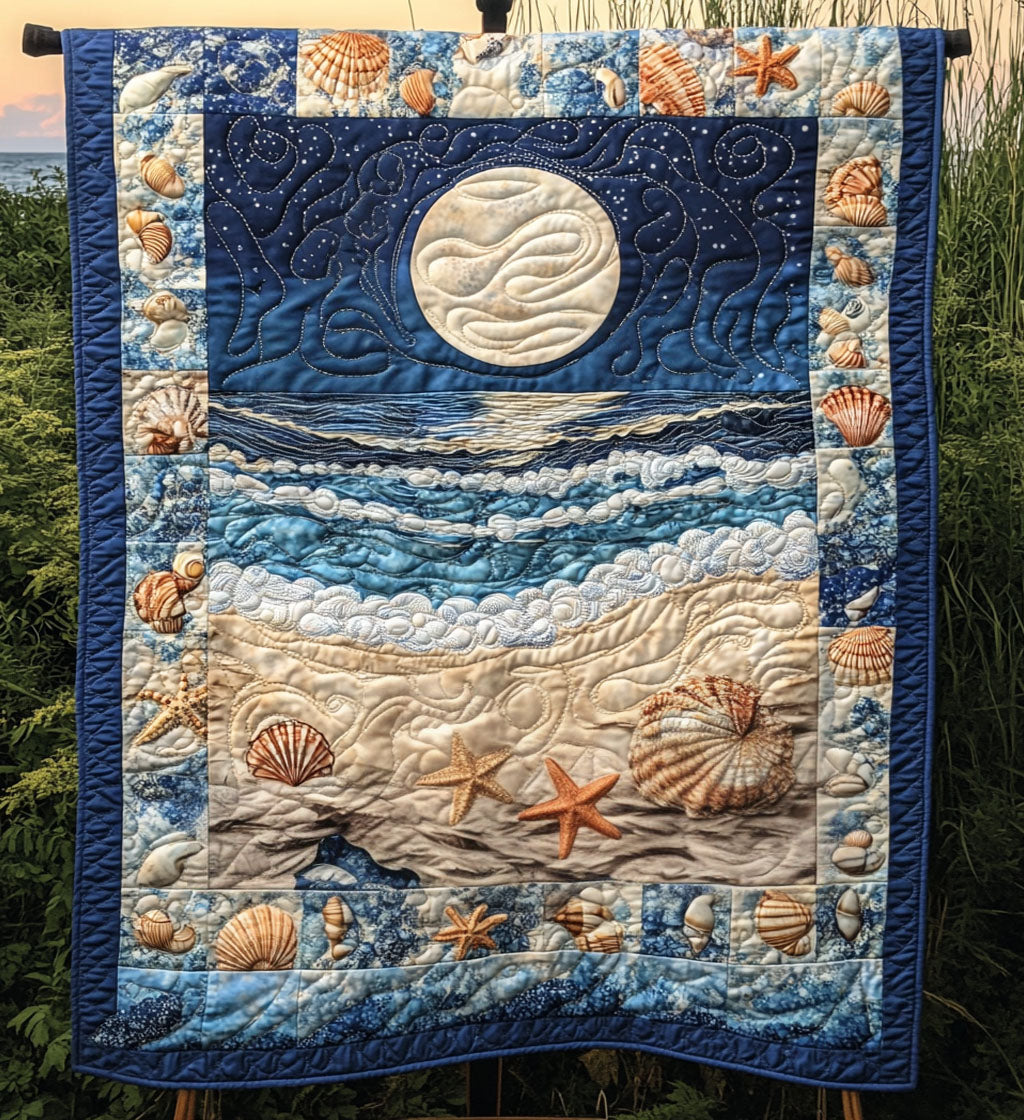 Mond über dem Meer Kunst Hängend