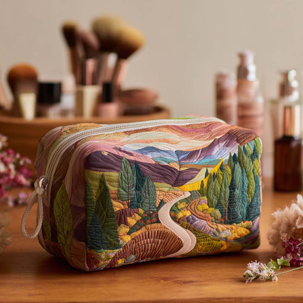 Kosmetiktasche – Friedliches Tal