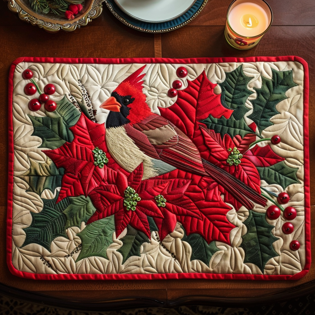 Weihnachtsstern Kardinal Untersetzer
