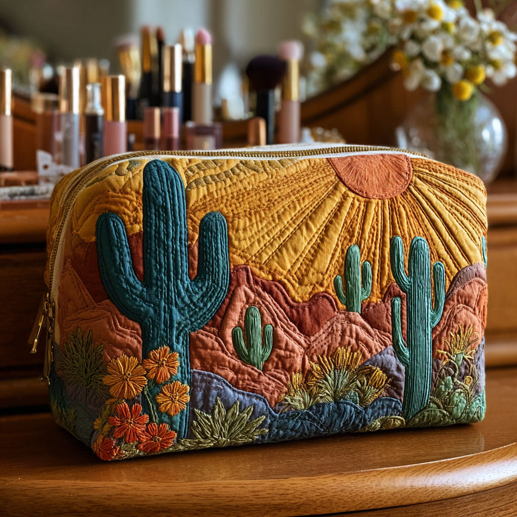 Kosmetiktasche – Gepunktete Umarmung