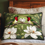 Kolibri Weisse Magnolie Kissenbezug