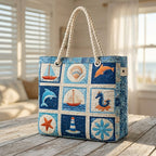 Strandtasche - Tiere des Meeres