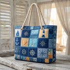 Strandtasche - Blaue Horizonte