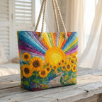 Strandtasche - Sonnenblumenfreude