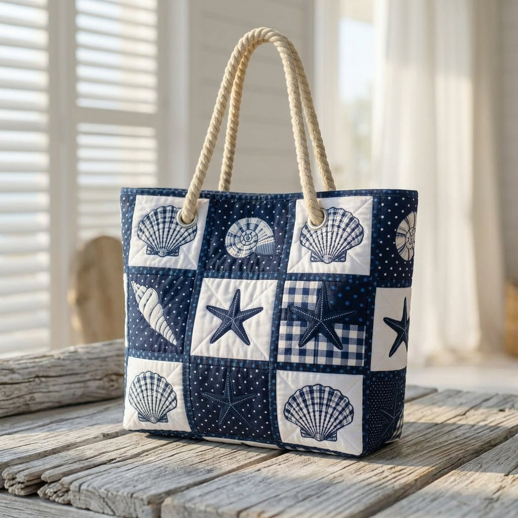 Strandtasche - Schätze des Meeres