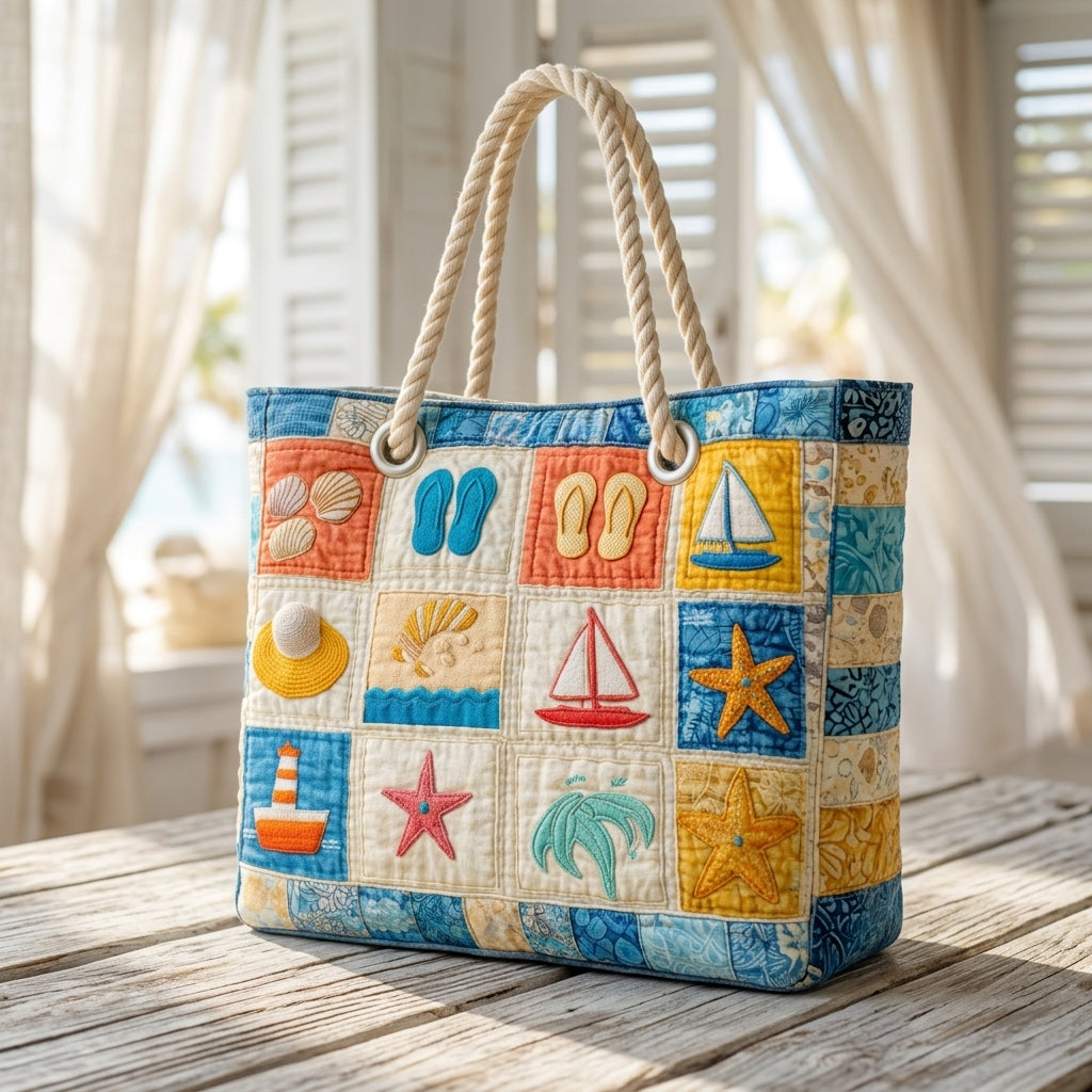 Strandtasche - Sonniger Sommertag