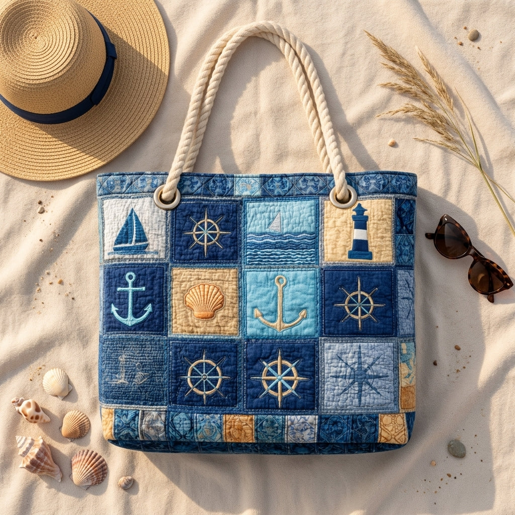 Strandtasche - Blaue Horizonte