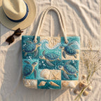 Strandtasche - Schildkröten-Patchwork