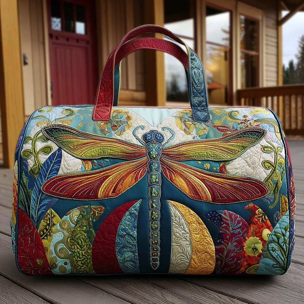 Reisetasche – Rustikales Laub im Flug