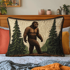 Bigfoot Tannenwald Kissenbezug