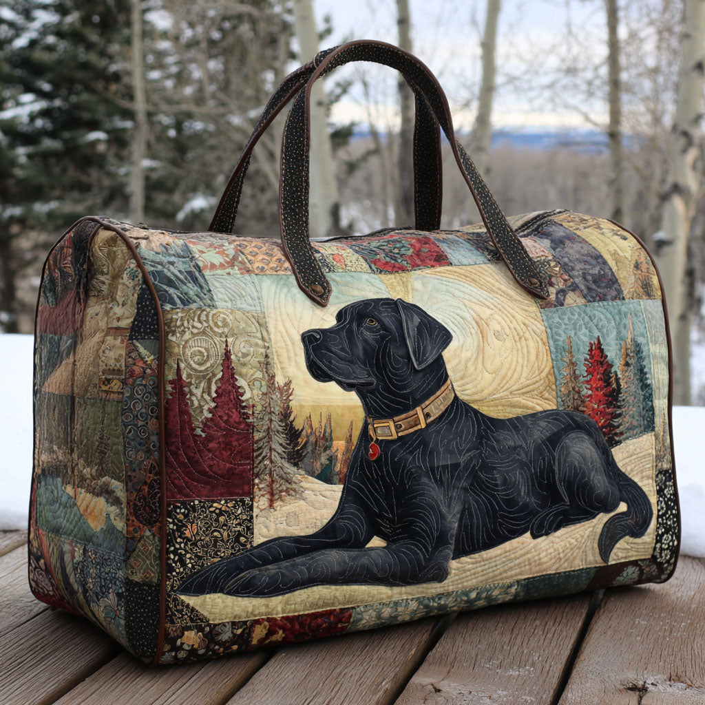 Reisetasche – Schneebedeckter Labrador