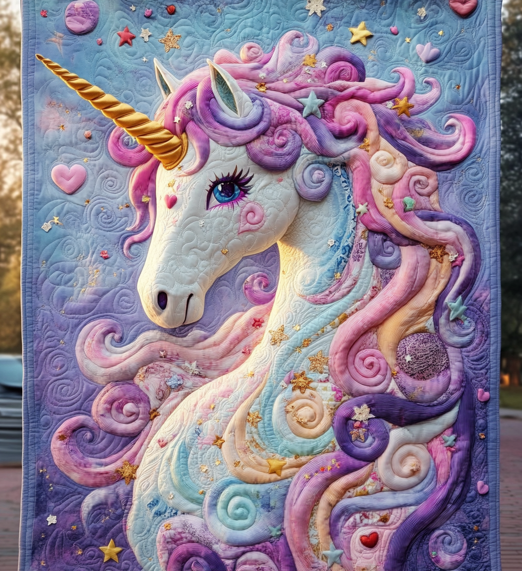 Einhorn Sternenstaub Fantasie Decke