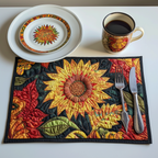 Herbstliche Sonnenblume Untersetzer
