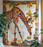 Giraffe Blütenmärchen Decke