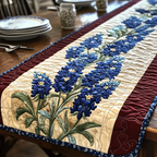 Texas Blauer Lupinen Garten Tischläufer