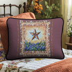 Texas Stern Patchwork Kissenbezug