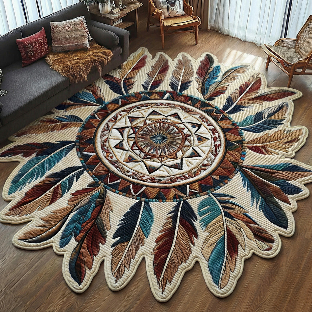 Federkompass Handwerk Mandala Sonderform Decke