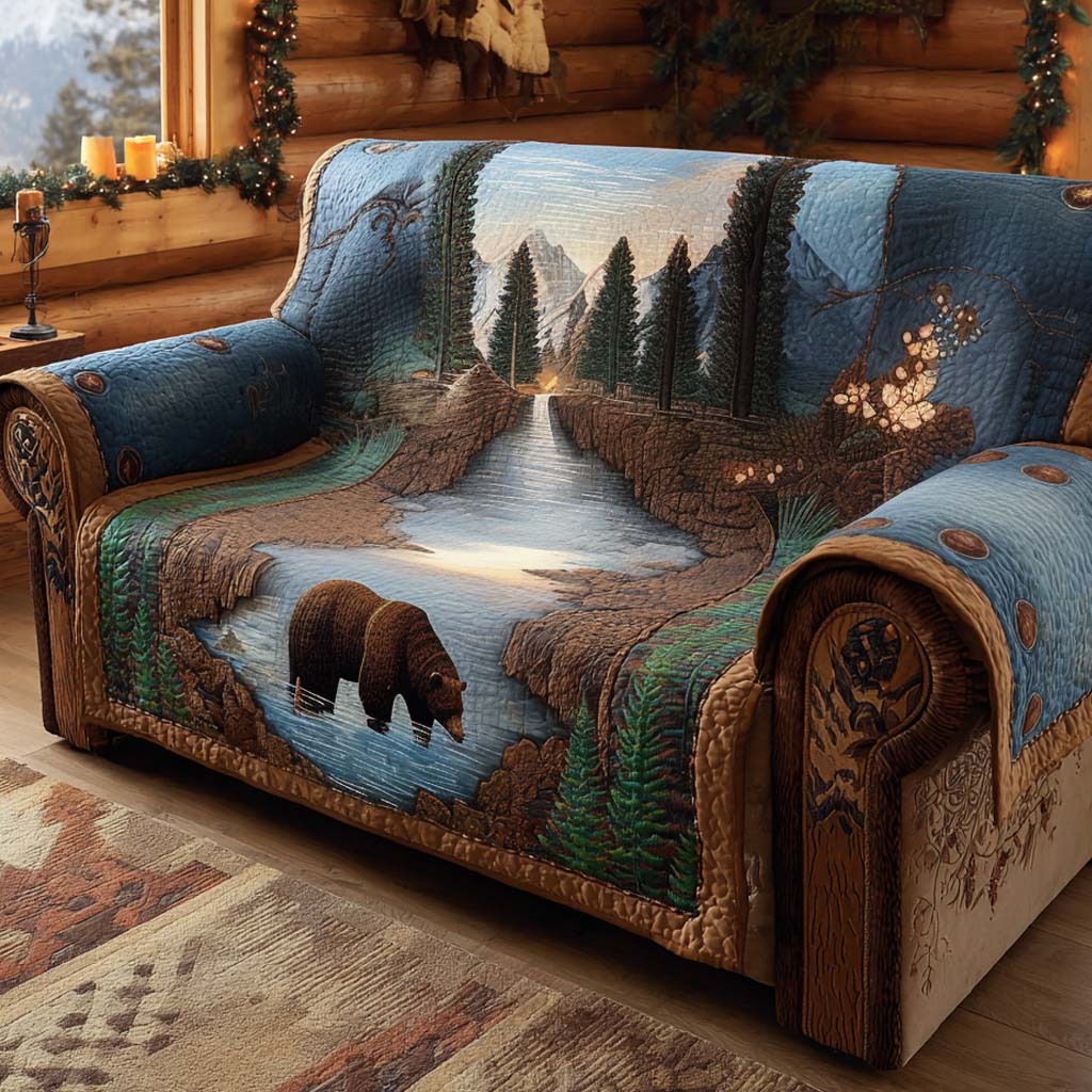 Bär Mondwald Sofaüberwurf