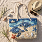 Strandtasche - Schildkröten auf Flucht