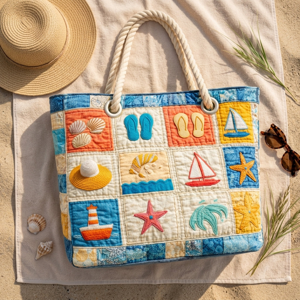 Strandtasche - Sonniger Sommertag