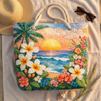 Strandtasche - Warme tropische Farben