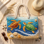 Strandtasche - Schildkröten am Strand